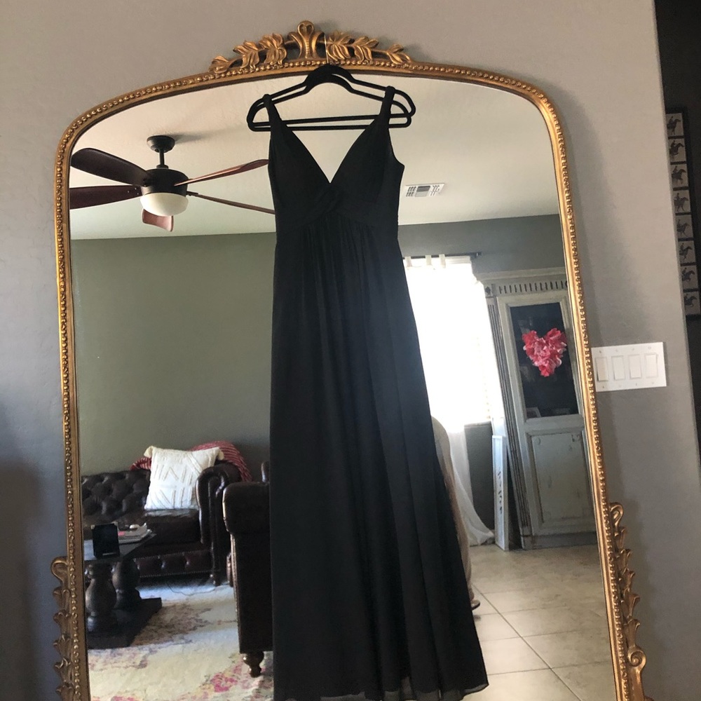 Black Bridesmaid Dress